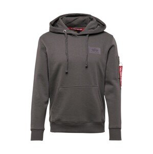 ALPHA INDUSTRIES Mikina  tmavosivá