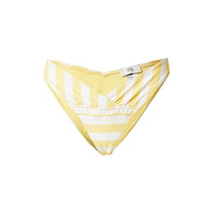 River Island Bikinové nohavičky  žltá / biela