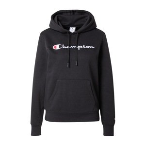 Champion Authentic Athletic Apparel Mikina 'Classic'  červená / čierna / biela