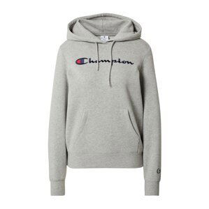 Champion Authentic Athletic Apparel Mikina 'Classic'  tmavomodrá / sivá melírovaná / červená