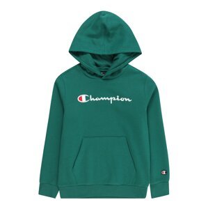 Champion Authentic Athletic Apparel Mikina  smaragdová / červená / biela