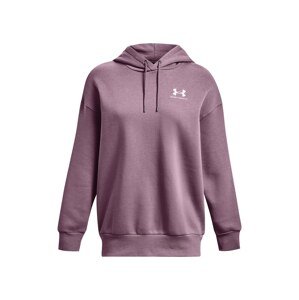 UNDER ARMOUR Športová mikina 'Essential'  svetlofialová / biela