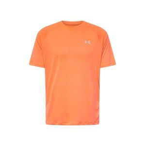 UNDER ARMOUR Funkčné tričko  sivá / oranžová