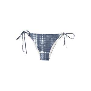 Pull&Bear Bikinové nohavičky  modrá / biela