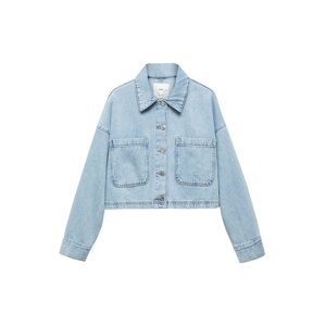 MANGO Prechodná bunda 'BONNIE'  modrá denim