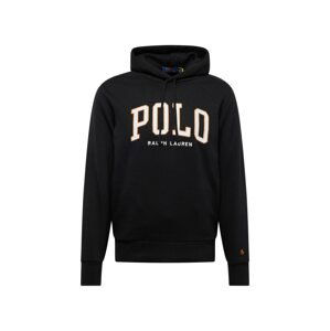 Polo Ralph Lauren Mikina  hnedá / čierna / biela