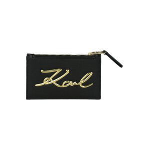 Karl Lagerfeld Peňaženka  zlatá / čierna