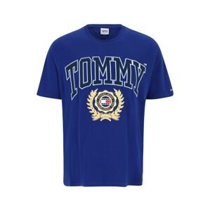 Tommy Jeans Plus Tričko  svetlobéžová / modrá / tmavomodrá / biela