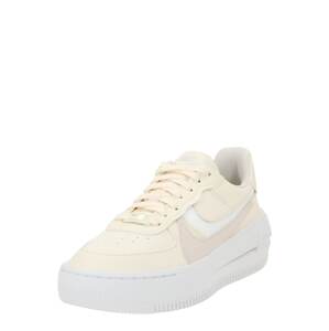 Nike Sportswear Nízke tenisky 'AF1 PLT.AF.ORM'  slonová kosť / tmavobéžová / biela