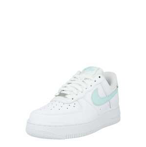 Nike Sportswear Nízke tenisky 'AIR FORCE 1 07 FLYEASE'  tyrkysová / biela