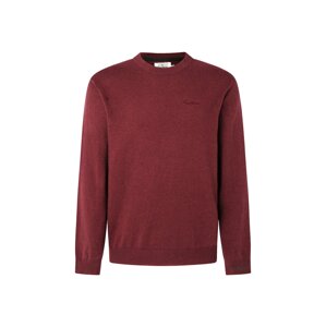 Pepe Jeans Sveter 'ANDRE CREW NECK'  burgundská