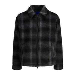 JACK & JONES Prechodná bunda 'COLE'  sivá / čierna