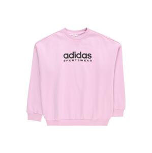 ADIDAS SPORTSWEAR Športová mikina  ružová / čierna