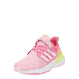 ADIDAS SPORTSWEAR Športová obuv 'Rapidasport Bounce Elastic Lace Strap'  limetková / ružová / svetloružová / biela