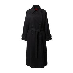 HUGO Prechodný kabát 'Mannika'  čierna
