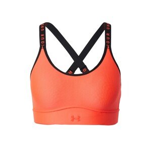 UNDER ARMOUR Športová podprsenka 'Infinity'  oranžová / čierna