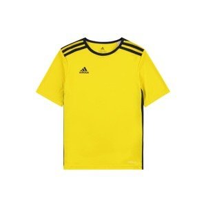 ADIDAS PERFORMANCE Funkčné tričko 'Entrada'  žltá / čierna