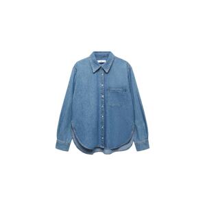 MANGO Blúzka 'DIANA'  modrá denim