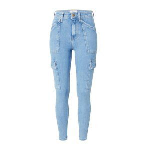 River Island Rifľové kapsáče 'AMBER'  modrá denim