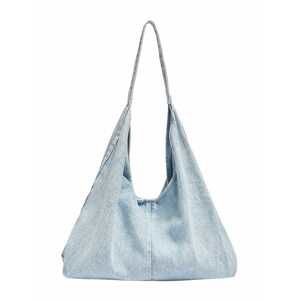 Pull&Bear Shopper  modrá denim