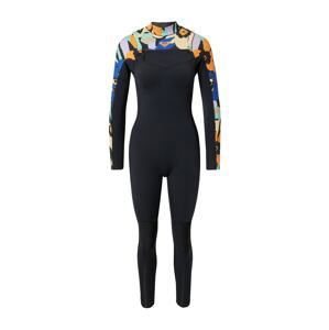 ROXY Neoprénový overal  modrá / pastelovo žltá / antracitová / pastelovo zelená