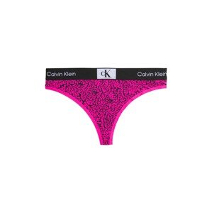 Calvin Klein Underwear Tangá  fuksia / čierna / biela