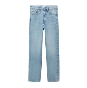 MANGO Džínsy 'BLANCA'  modrá denim