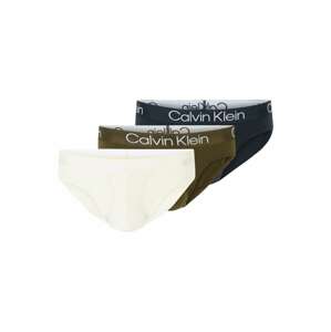 Calvin Klein Underwear Nohavičky  modrá / kaki / biela