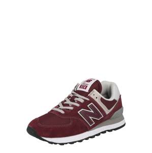 new balance Nízke tenisky '574'  burgundská / biela