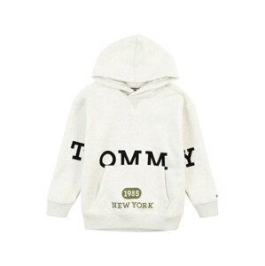 TOMMY HILFIGER Mikina  svetlosivá / olivová / čierna