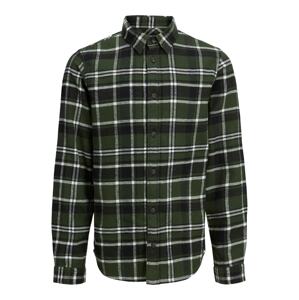 Jack & Jones Junior Košeľa  jedľová / čierna / biela