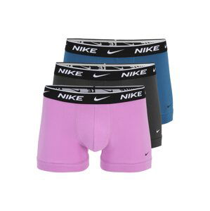 NIKE Boxerky  modrá / ružová / čierna / biela