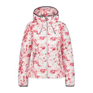 LUHTA Outdoorová bunda 'Jacklin'  ružová / malinová / biela