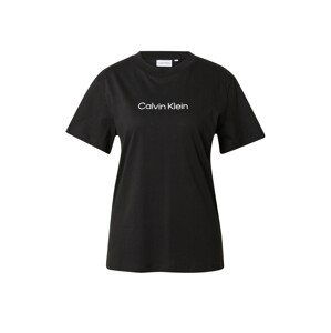 Calvin Klein Tričko 'HERO'  čierna / biela