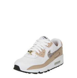 Nike Sportswear Nízke tenisky 'AIR MAX 90'  svetlohnedá / čierna / biela