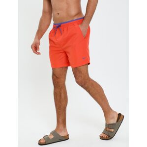 Threadbare Plavky 'THB Swim Short Dawlish'  červená