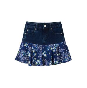 Desigual Sukňa  modrá denim / zelená / biela