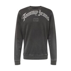 Tommy Jeans Mikina 'Grunge'  antracitová / biela