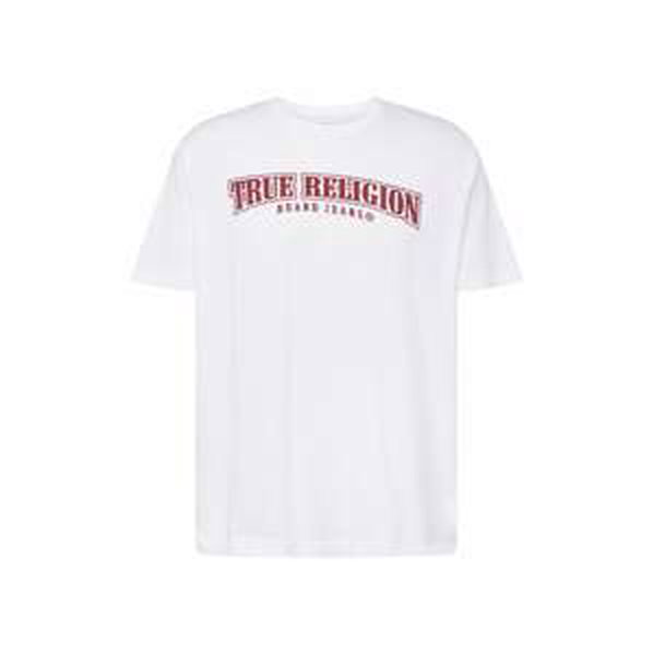 True Religion Tričko  krvavo červená / biela