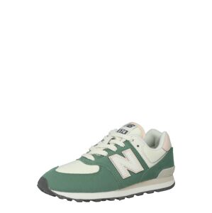 new balance Tenisky  béžová / tmavozelená