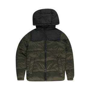 Jack & Jones Junior Jacke 'TOBY'  jedľová / čierna