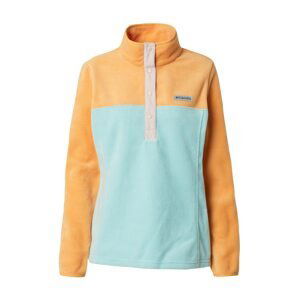 COLUMBIA Športový sveter 'Benton Springs'  vodová / oranžová