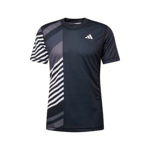 ADIDAS PERFORMANCE Funkčné tričko  sivá / grafitová / čierna / biela