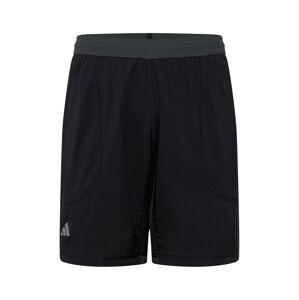 ADIDAS PERFORMANCE Športové nohavice 'Aeroready 9-Inch Pro'  sivá / čierna