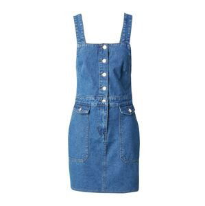 Dorothy Perkins Sukňa na traky 'Pinny'  modrá denim