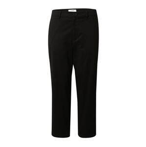 DAN FOX APPAREL Chino nohavice 'Laurin'  čierna