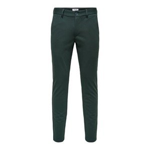 Only & Sons Chino nohavice 'MARK PANT GW 0209'  tmavozelená