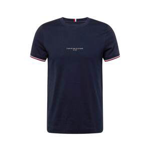 TOMMY HILFIGER T-Shirt  námornícka modrá / červená / biela