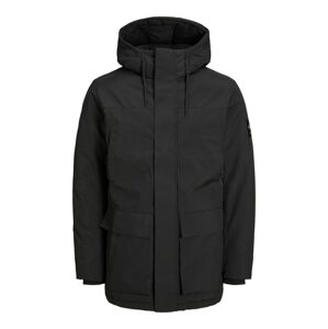 JACK & JONES Zimná parka 'Rob'  čierna