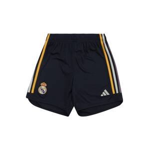 ADIDAS PERFORMANCE Športové nohavice 'Real Madrid 23/24'  žltá / svetlosivá / čierna / biela
